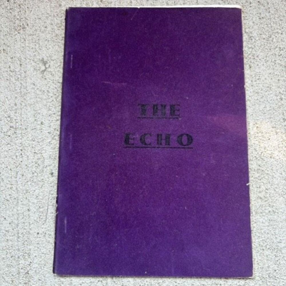 The Echo 1949 Riverside Christian Training School Paperback Yearbook